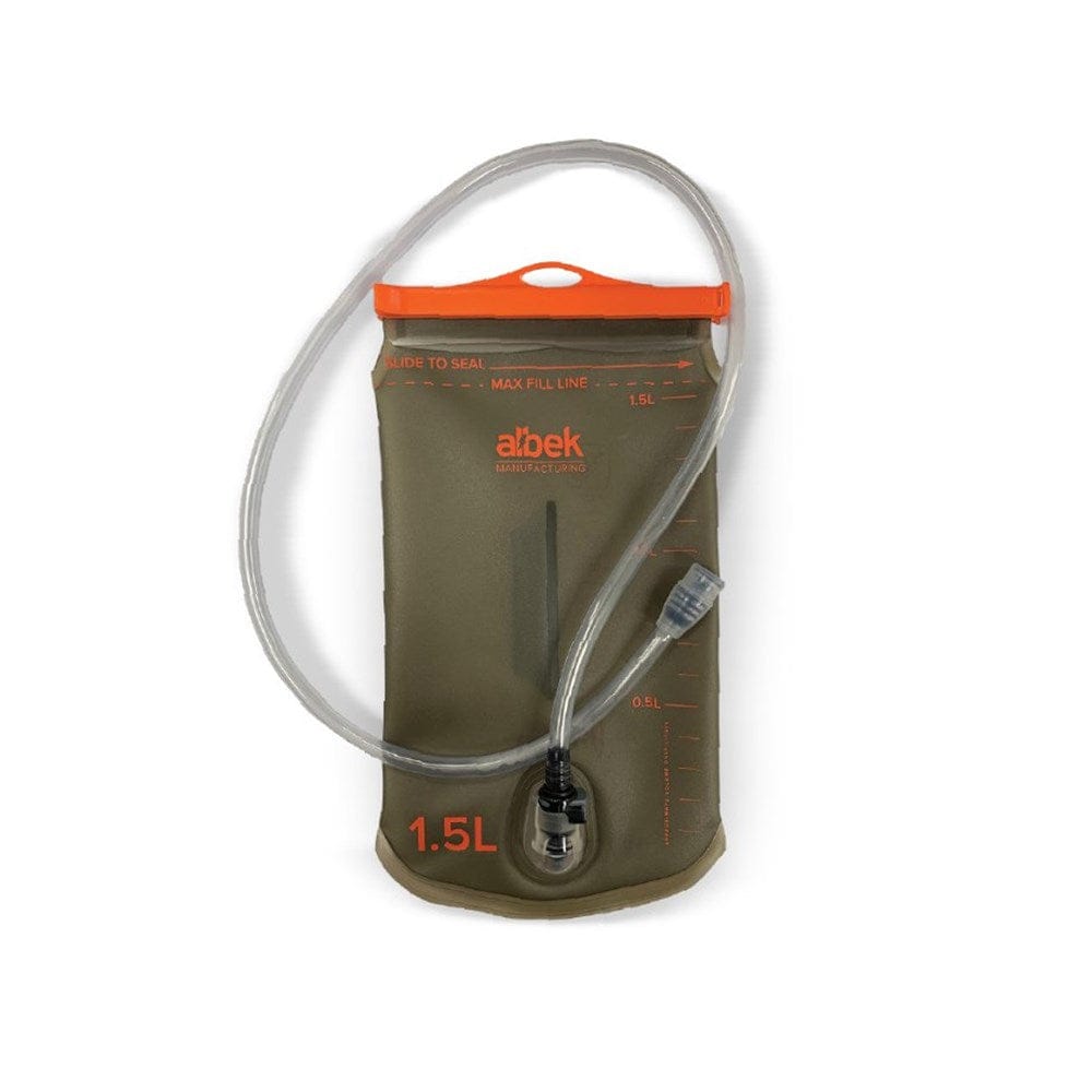 Albek Reusable Hydration Bladder Hydration Spare 1.5L FFP Bladder INCL MSILE bite Valve AB13004090