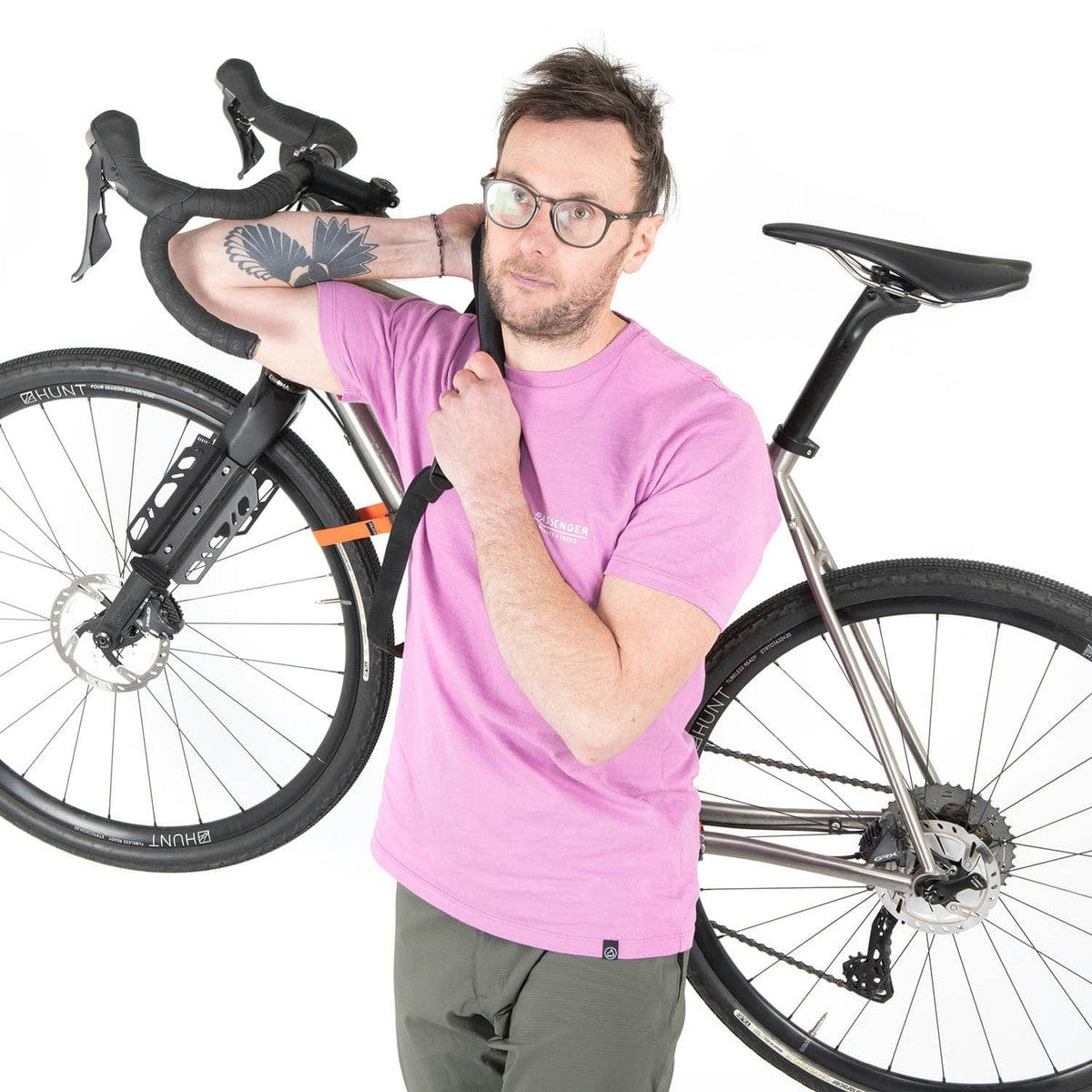 Restrap Bicycle Bag Hike A Bike Harness RS HBH-STD-BLK