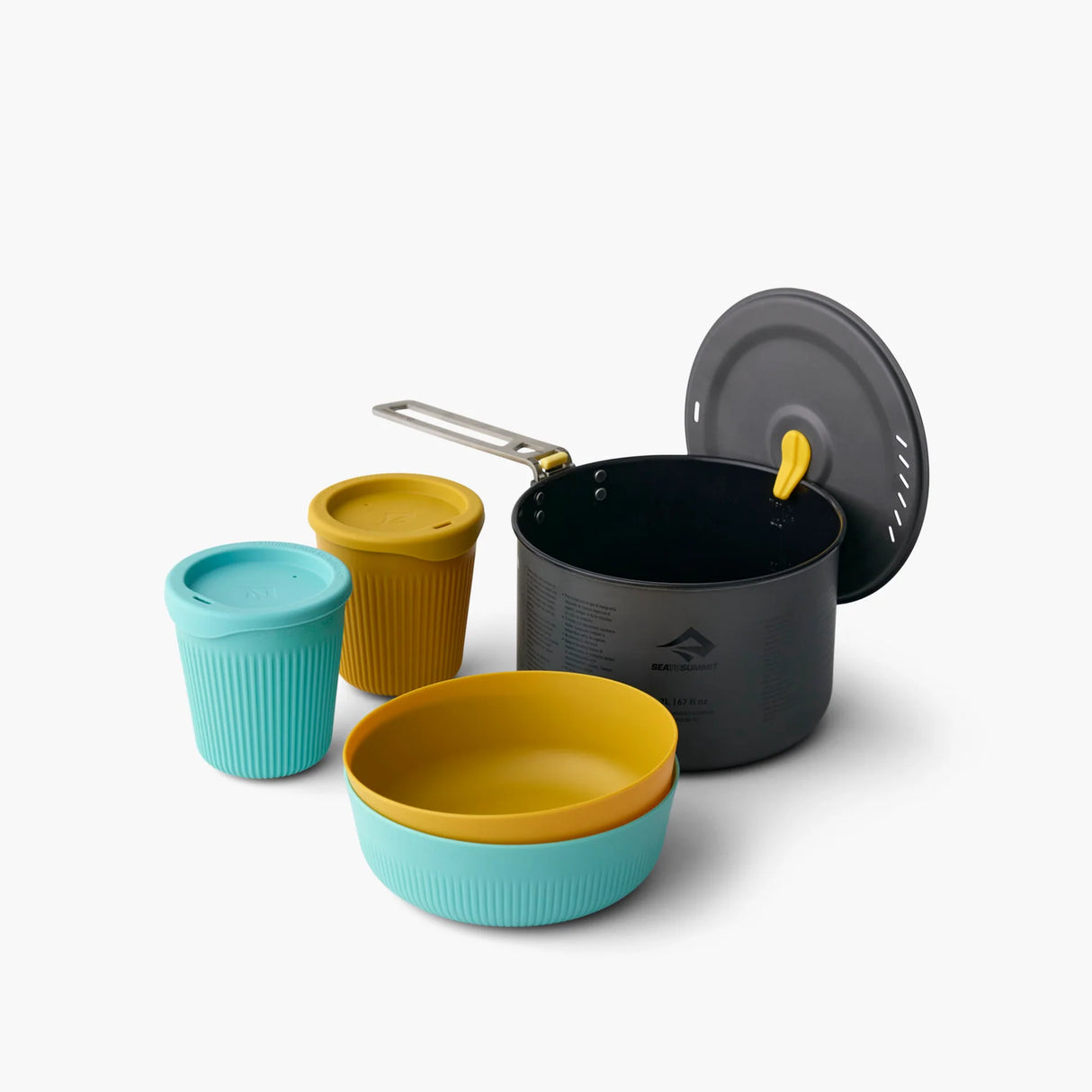 Sea to Summit Cook Set 5 Piece Frontier Ultralight One Pot Cook Set ACK027031-122102