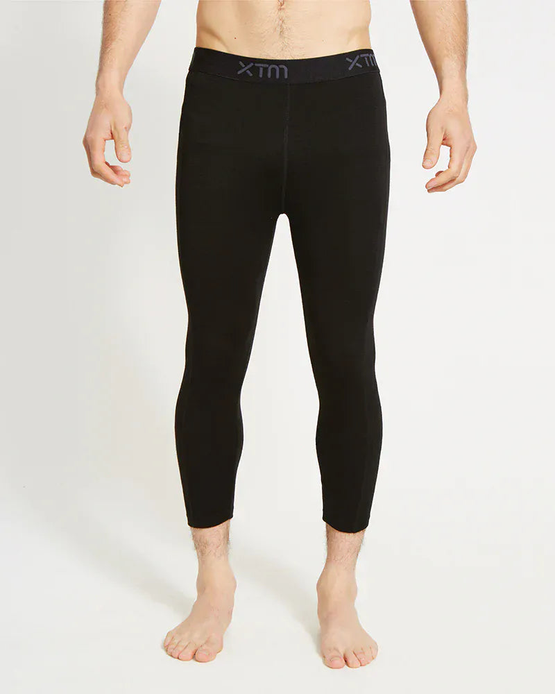 XTM Performance Men's Thermal Pants Men's Merino 230 Wool 3/4 Length Thermal Pants