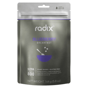Radix Dehydrated Meals Single Serve (800 kcal) / Blueberry Ultra Breakfast Meals v9.0 9421036750577