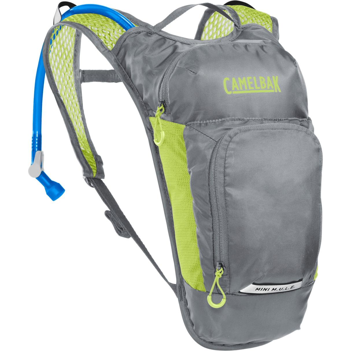 Camelbak Hydration Pack Metal Grey/Green Mini M.U.L.E CB2814001000