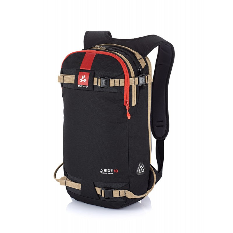 Arva Ski Backpacks Black Ride 18 Backpack ARSARIDE18V1/00