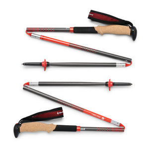 Black Diamond Trekking Poles 110cm Pursuit Carbon Z Poles BD11000680011101