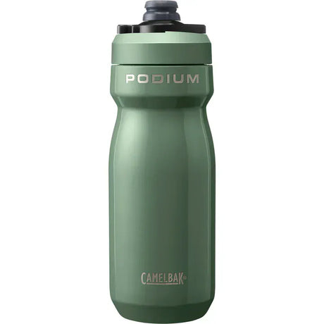 Camelbak Bike Water Bottle .53L / Moss Podium Insulated Steel CB2964301052