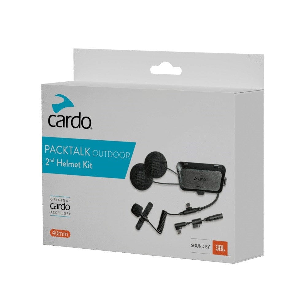 Cardo Intercom Cardo Packtalk Outdoor 2nd Helmet JBL Kit ACC00017