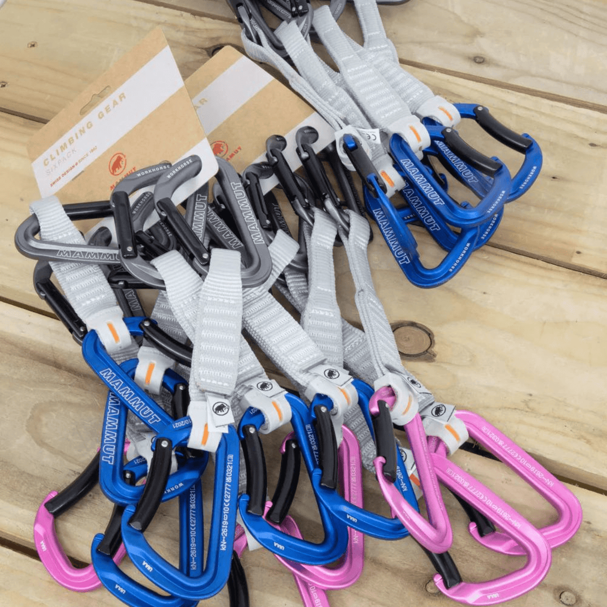 Mammut Carabiner Workhorse Keylock Quickdraws