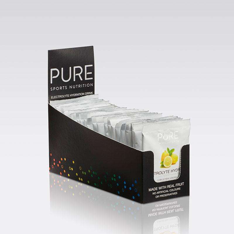 Puresport Electrolyte Powders Lemon / Box of 25 Electrolyte Hydration 42L-INNER