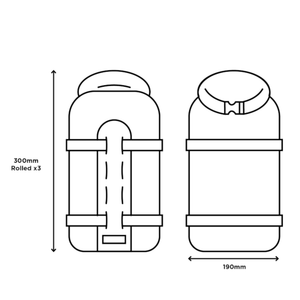 Restrap Fork bag Fork Bag RES-FKB-STD-BLK