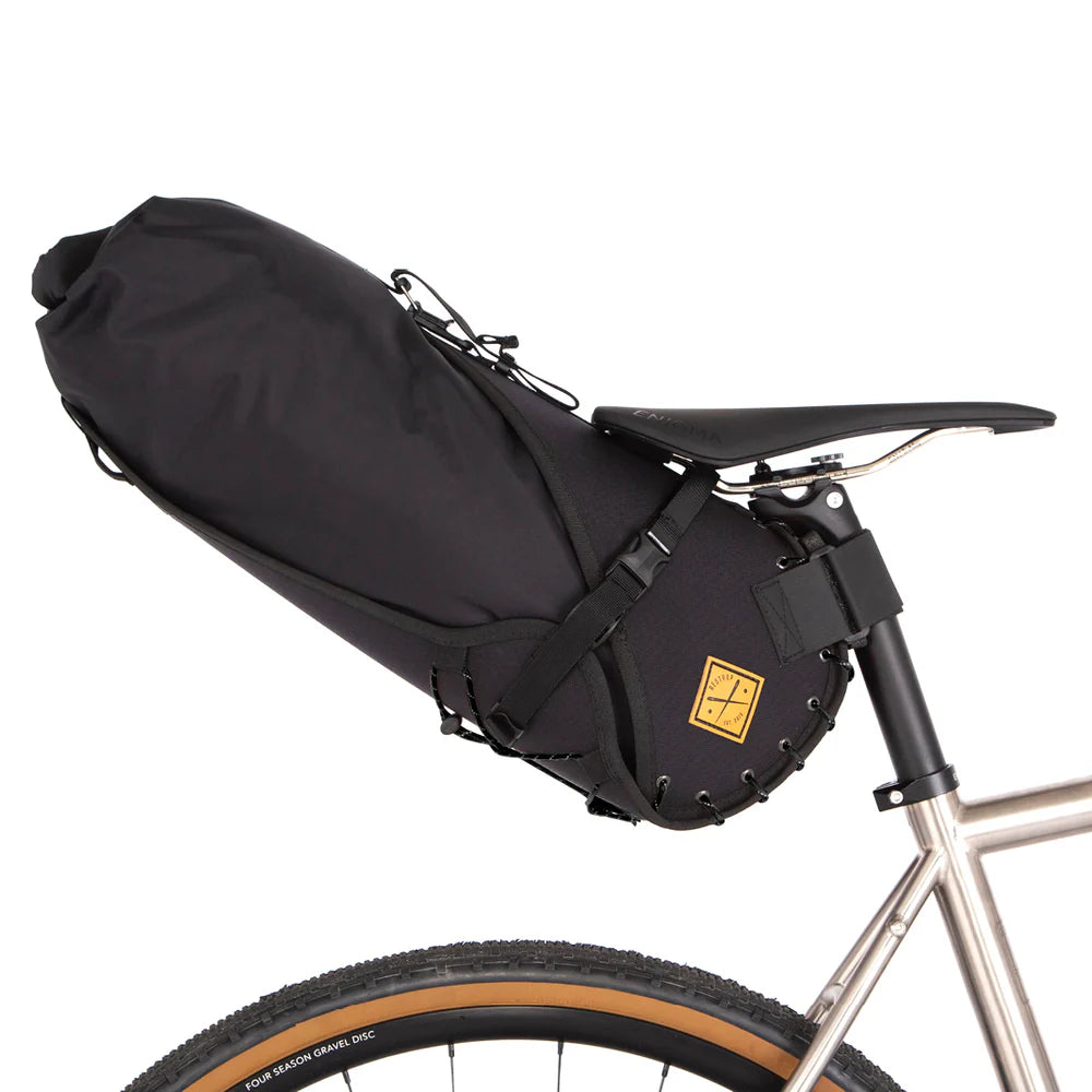 Restrap Saddle bag 14 L / Black Cordage Saddle Bag RS SB1-LRG-BK