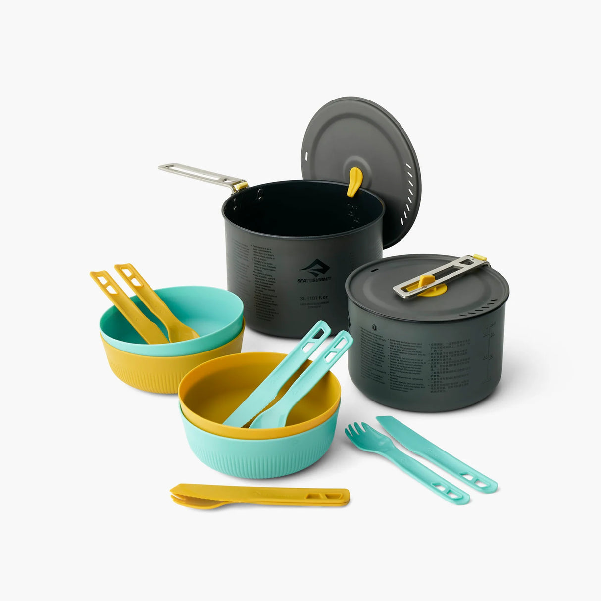 Sea to Summit Cook Set 14 Piece Frontier Ultralight Two Pot Cook Set ACK027031-122106