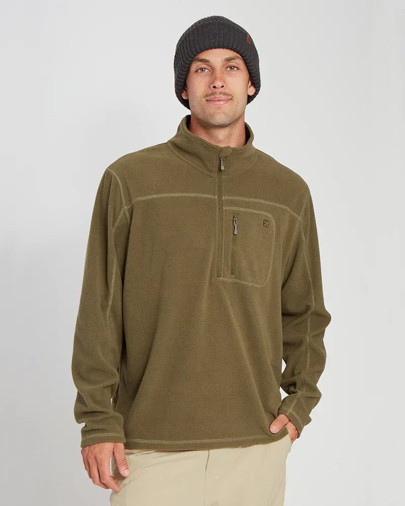 XTM Performance Men's Fleece Marengo 1/4 Zip Neck Mens Seawool Fleece