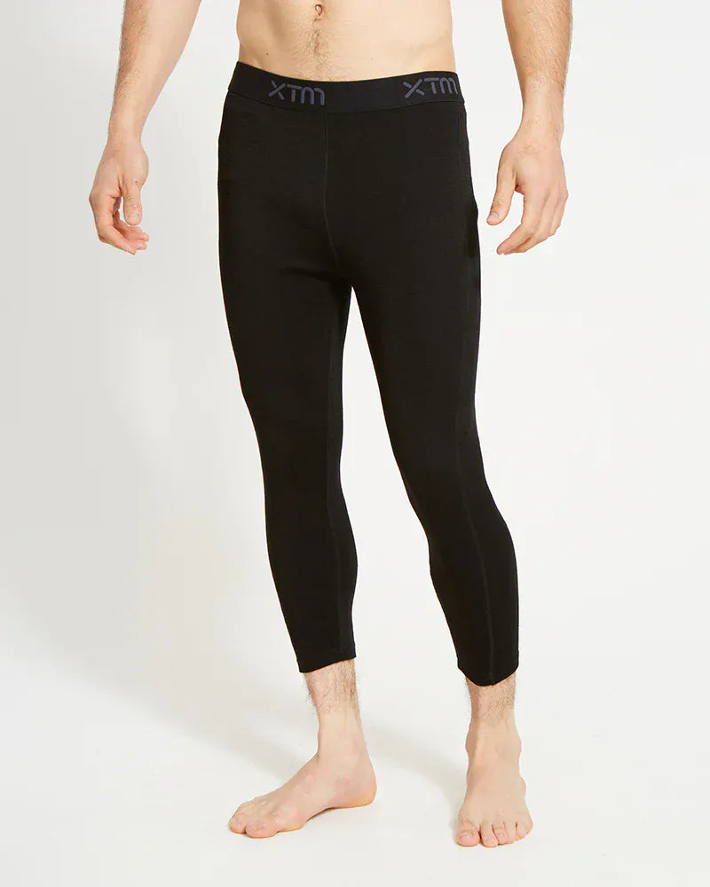 XTM Performance Men's Thermal Pants Men's Merino 230 Wool 3/4 Length Thermal Pants