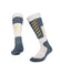 XTM Performance Ski and Snowboard Socks Ocean / A2-8 Half Pipe Multi-Thickness Technical Snowboard Socks SU011-OCN-0208