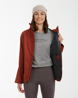 XTM Performance Women's Jacket Takayna Womens Premium Packable Waterproof Rain Jacket