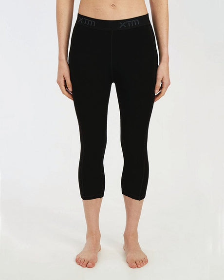 XTM Performance Women's Thermal Pants Ladies Merino 230 Wool 3/4 Length Thermal Pants